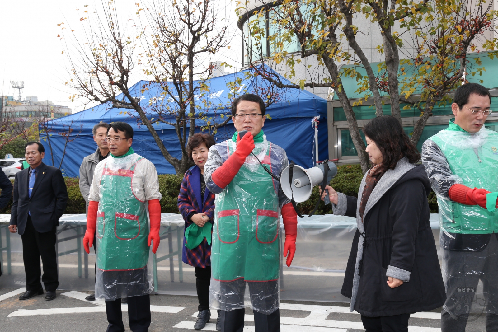 울산남구새마을회 사랑의 김장 담그기 의 사진