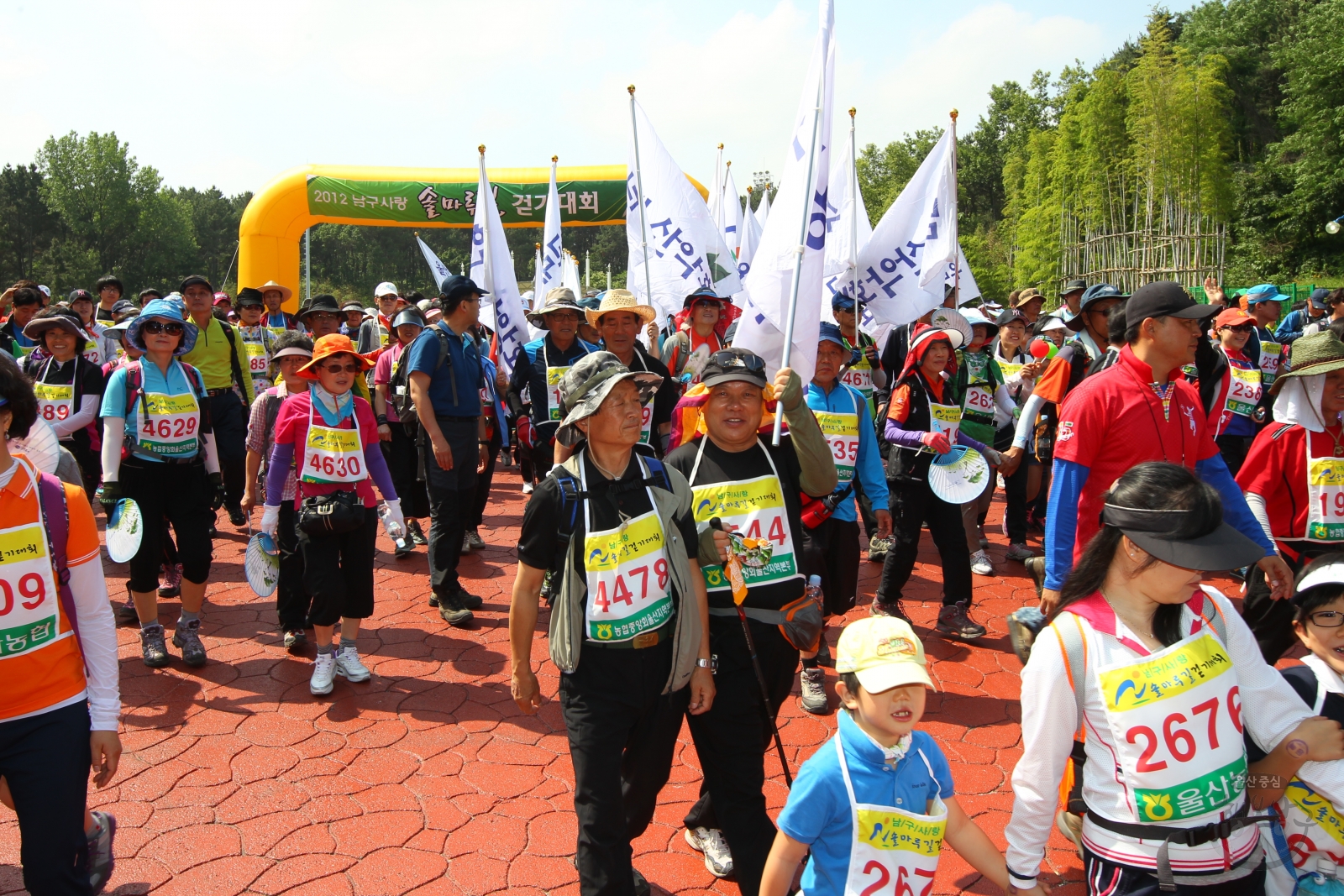 2012 남구사랑 솔마루길 걷기대회 의 사진