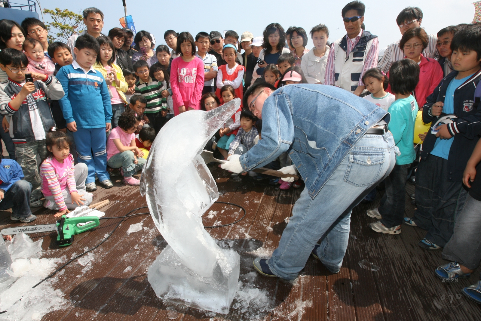 제13회 울산고래축제 얼음조각대회 의 사진