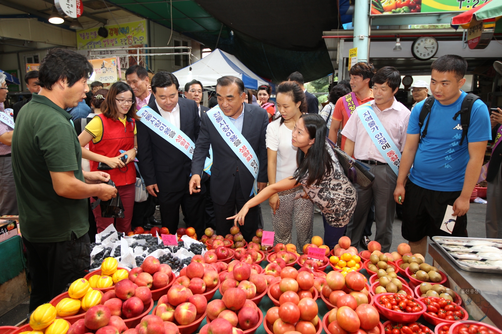 추석맞이 전통시장 제수용품 구입 캠페인 의 사진
