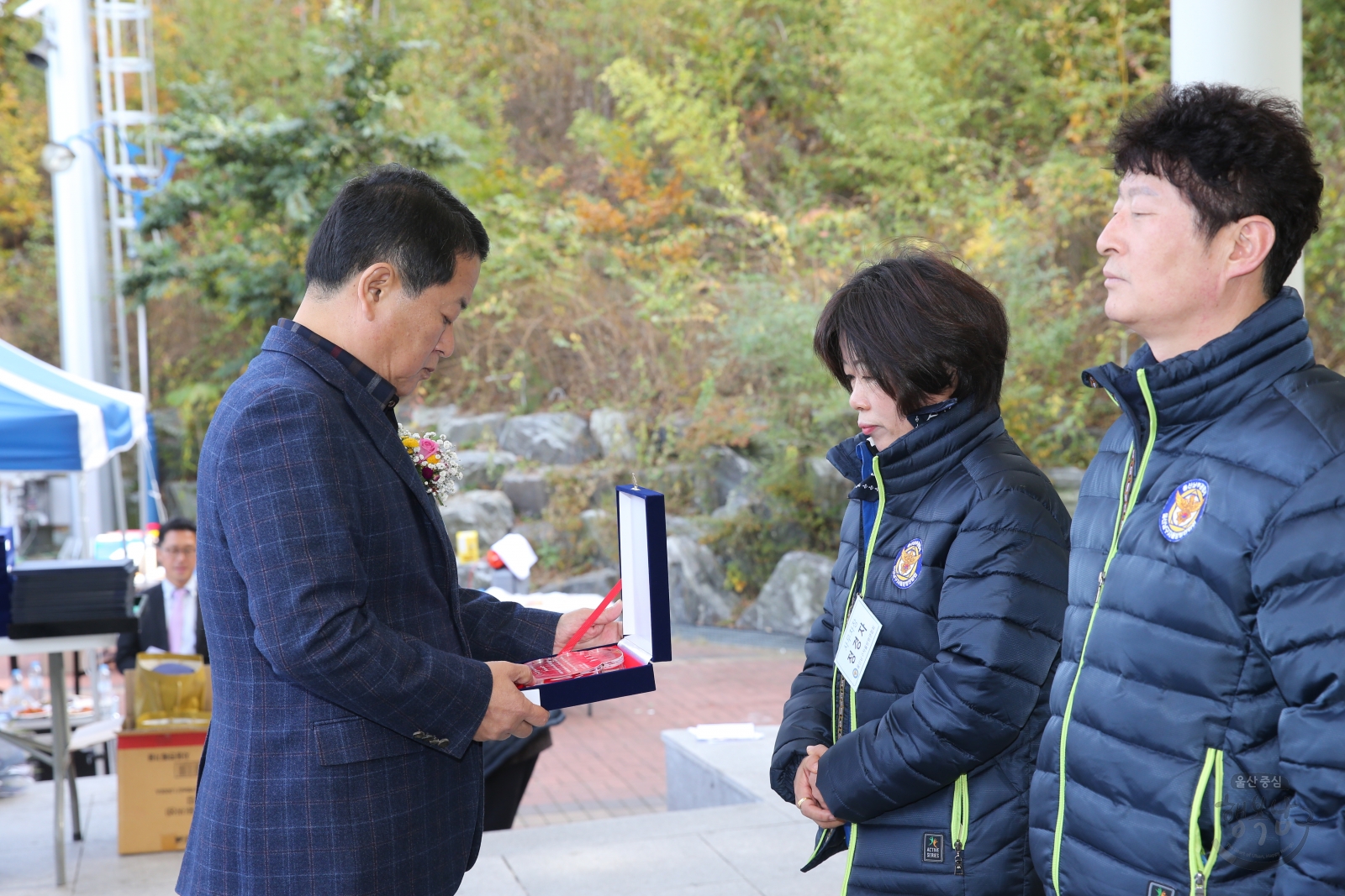 남구자율방범연합회 전진대회 의 사진