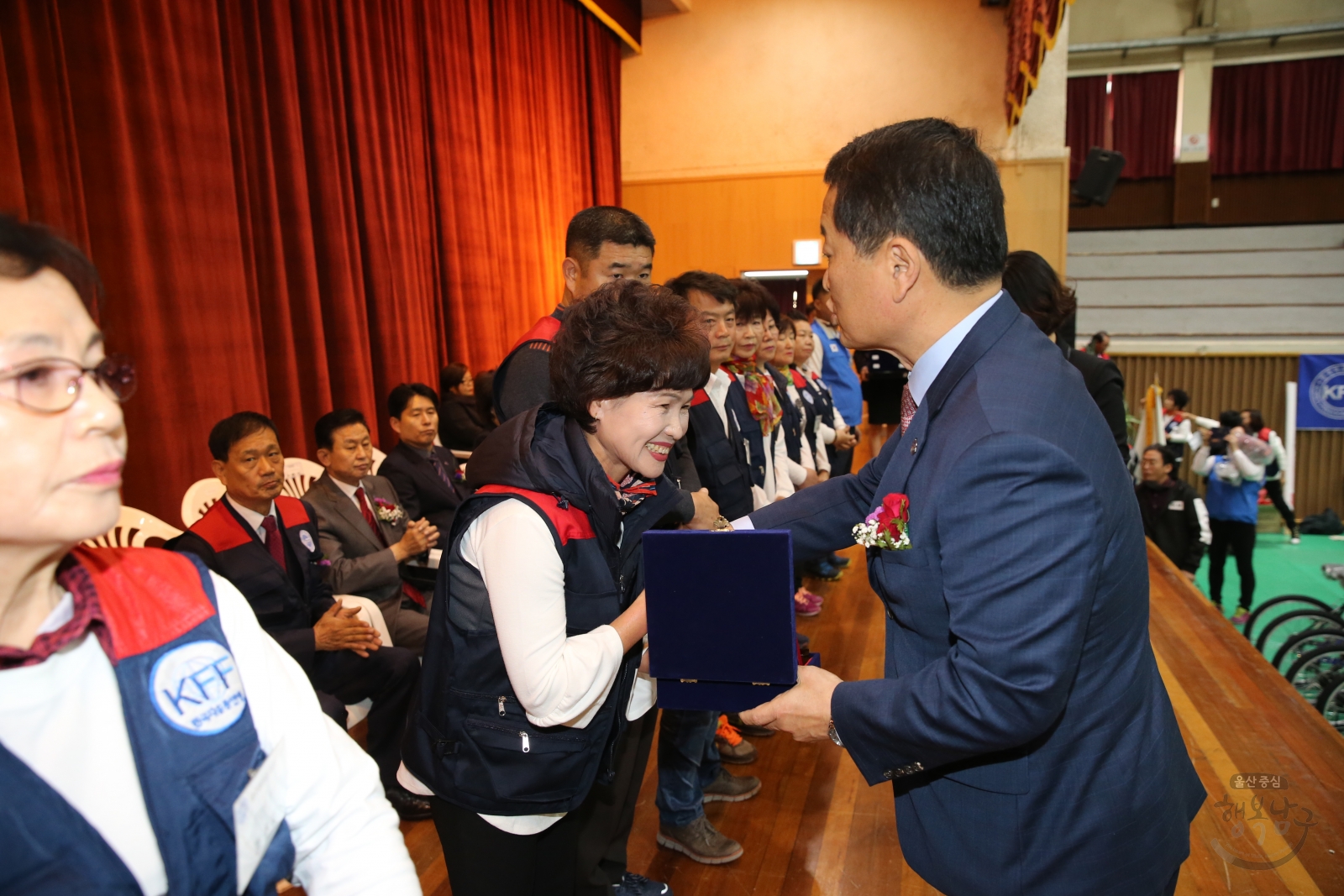 한국자유총연맹 한반도 평화통일 염원을 위한 시민의식 결의대회 의 사진