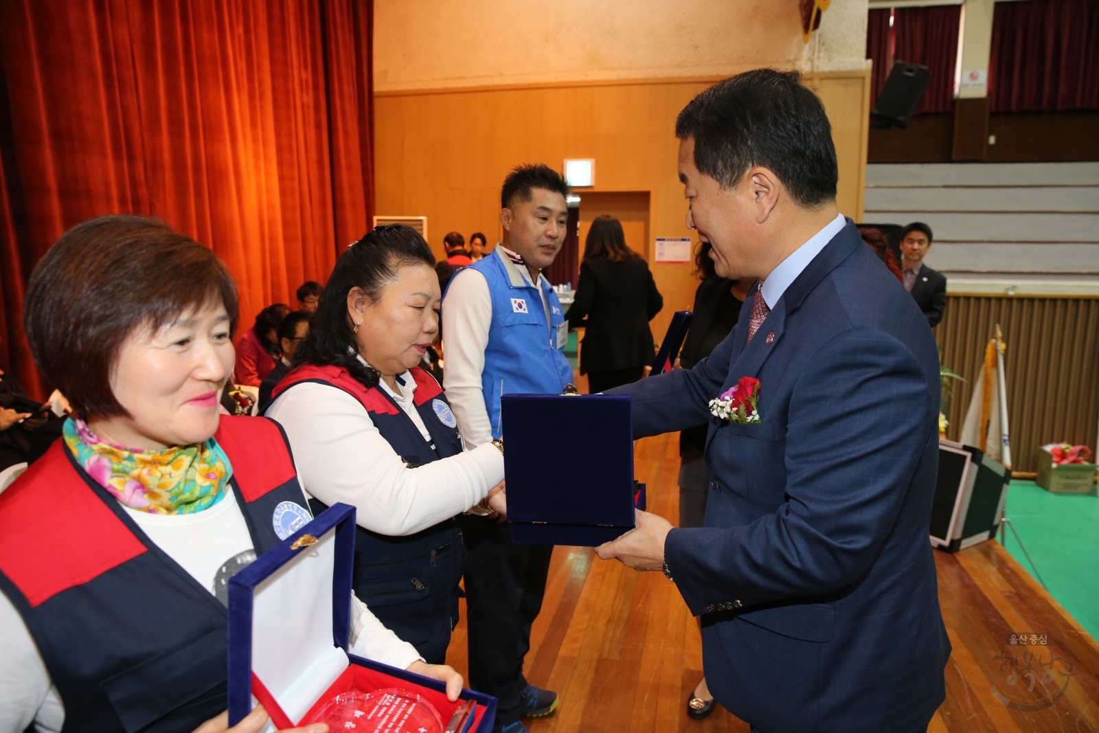 한국자유총연맹 한반도 평화통일 염원을 위한 시민의식 결의대회 의 사진