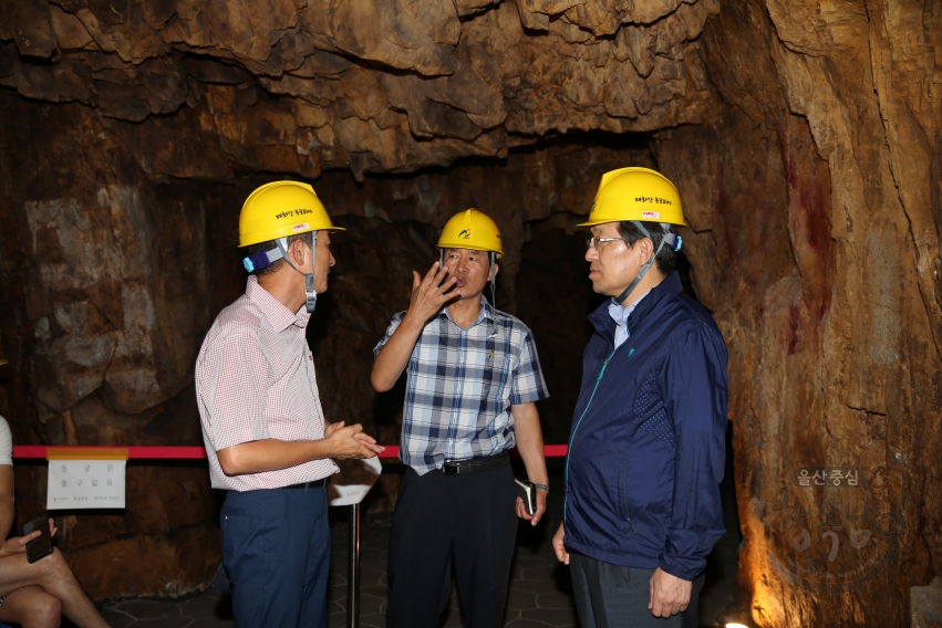 태화강국가정원 동굴피아 시설점검 의 사진