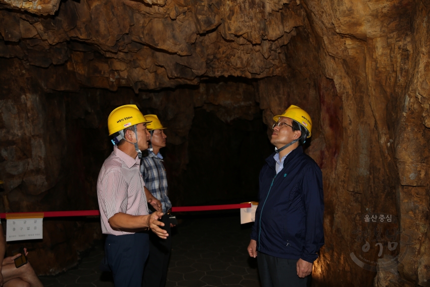 태화강국가정원 동굴피아 시설점검 의 사진