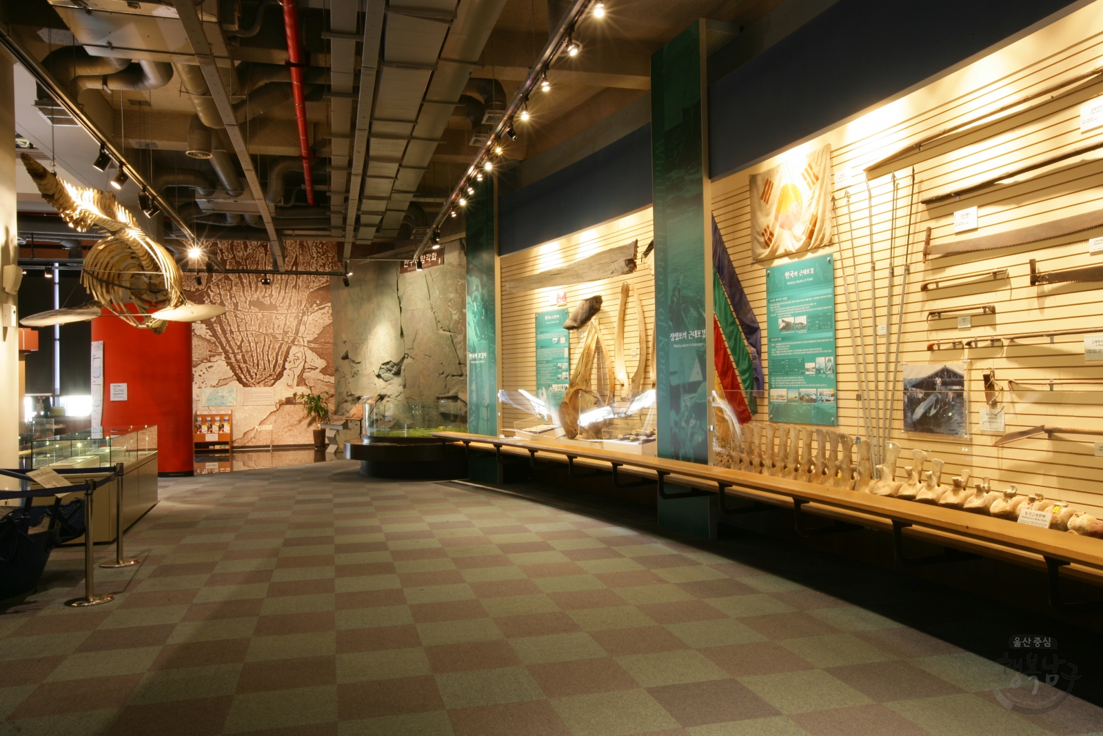 장생포 고래박물관 내부 의 사진
