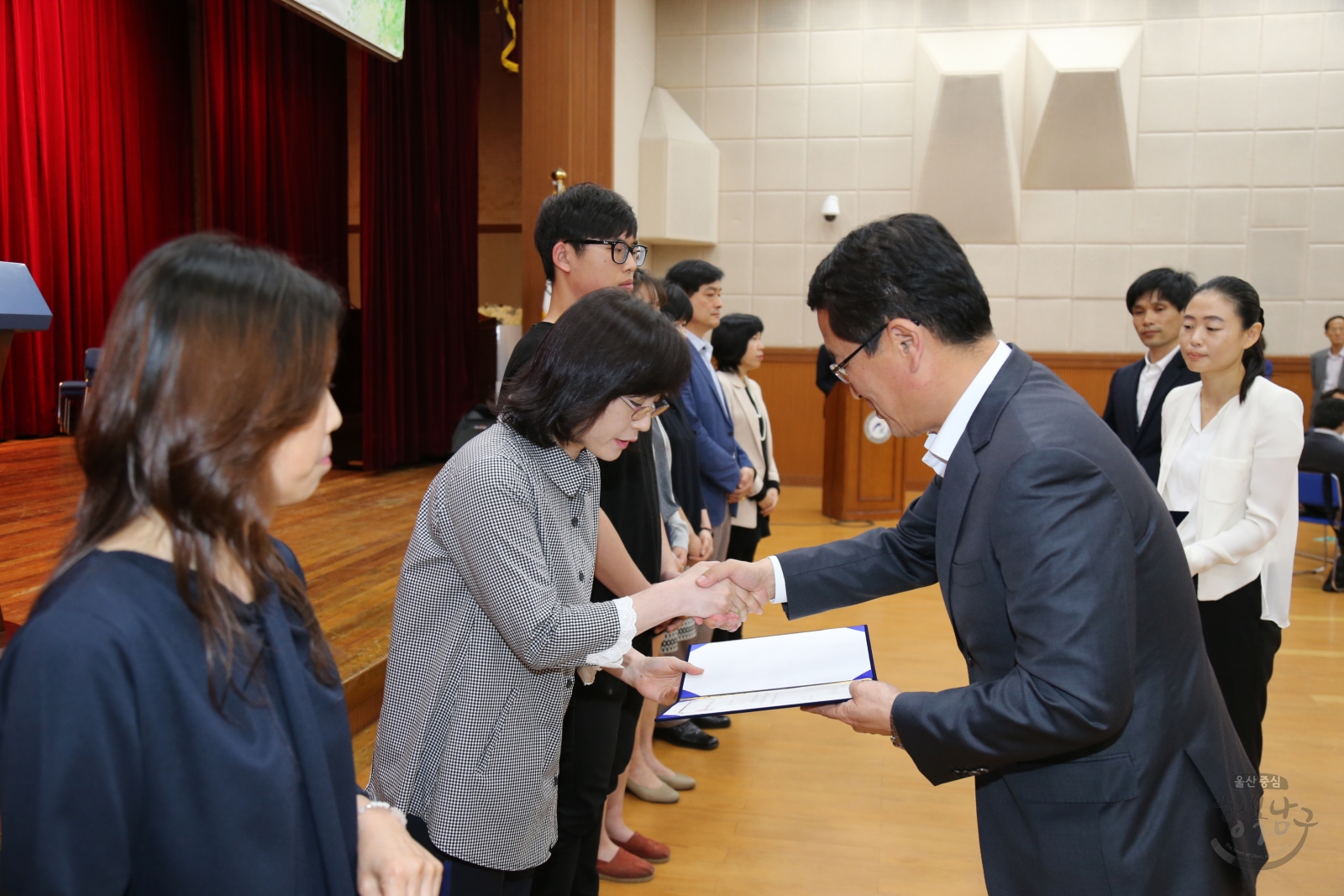 울산광역시남구장학재단 2015년 장학금 전달식 의 사진