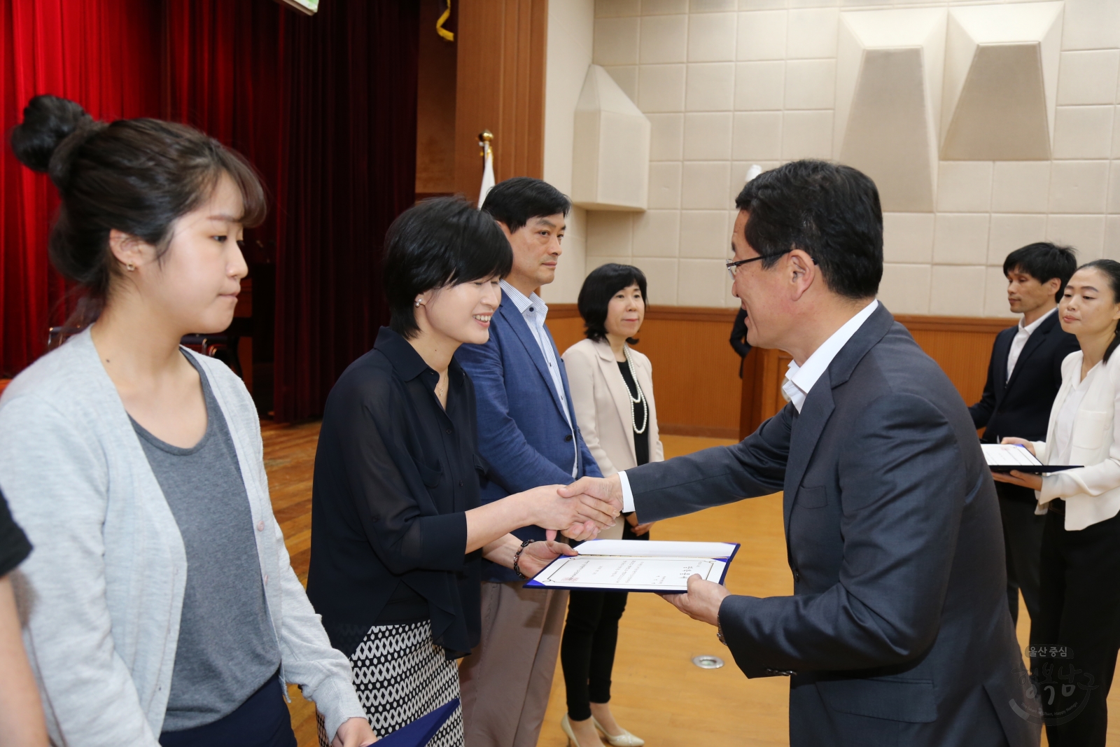 울산광역시남구장학재단 2015년 장학금 전달식 의 사진