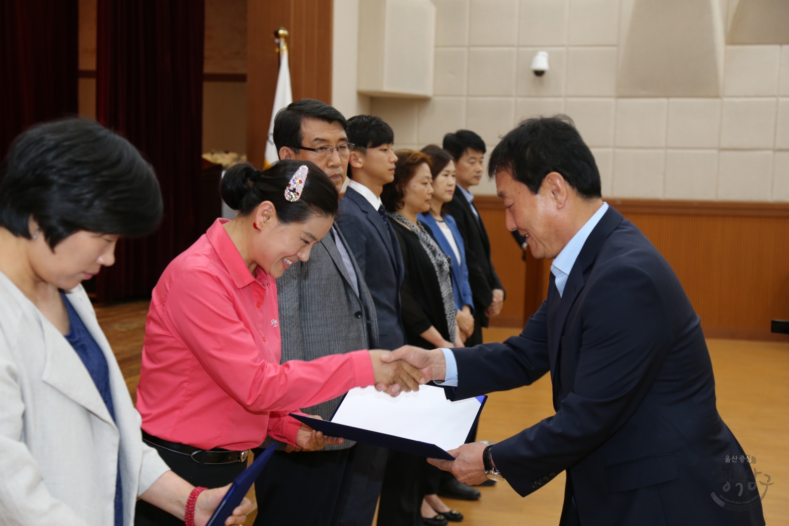 울산광역시남구장학재단 2015년 장학금 전달식 의 사진