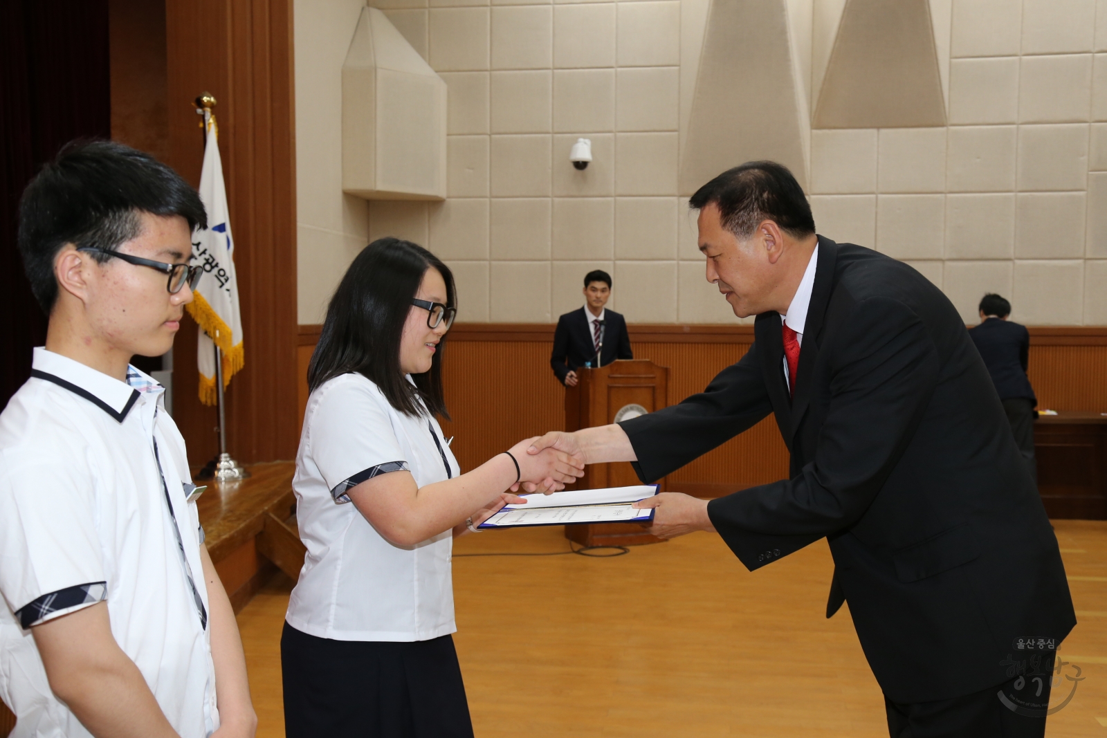 울산광역시남구장학재단 2015년 장학금 전달식 의 사진