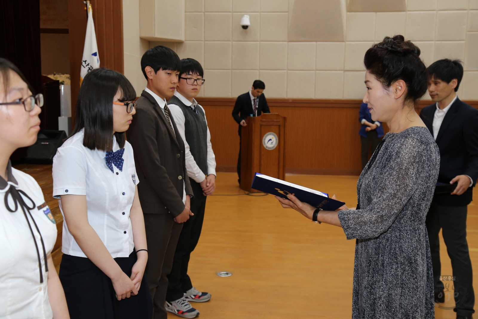 울산광역시남구장학재단 2015년 장학금 전달식 의 사진