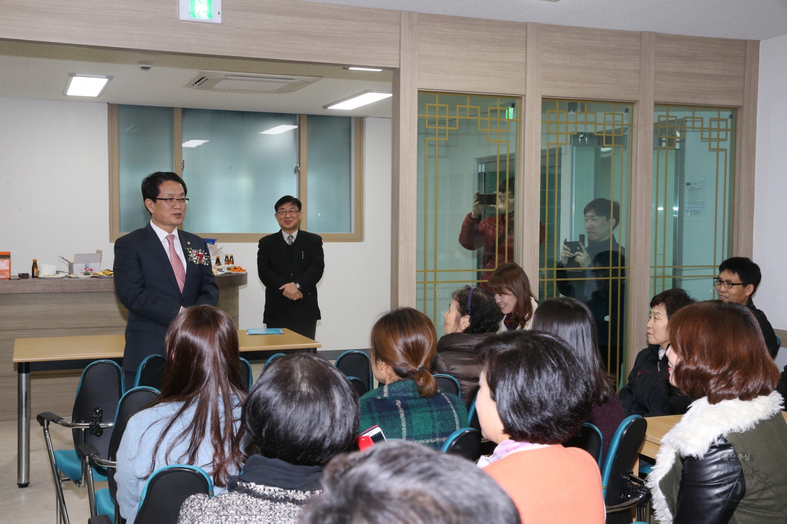 강변센트럴하이츠 독서실 개관식 개최 의 사진