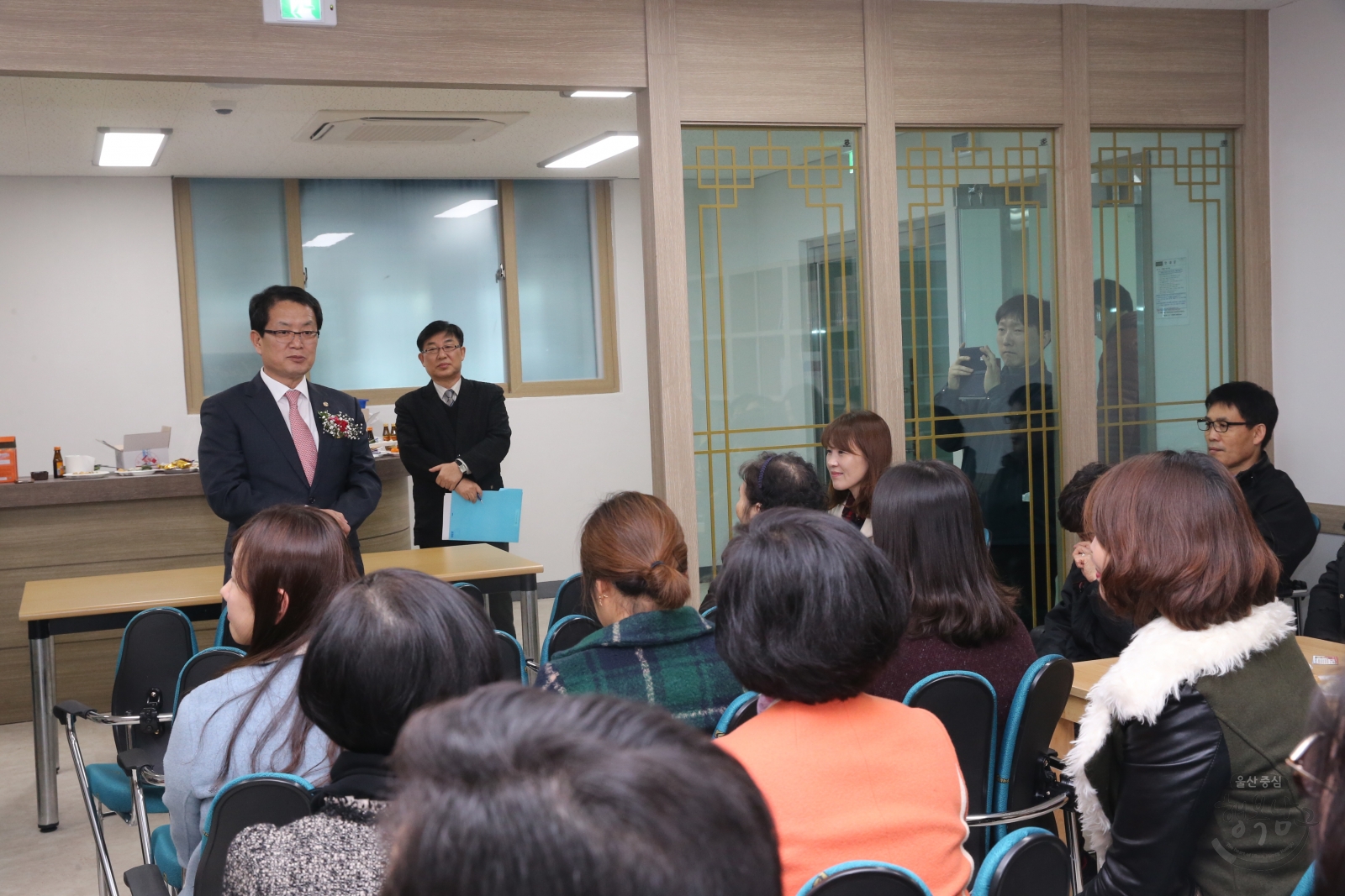 강변센트럴하이츠 독서실 개관식 개최 의 사진