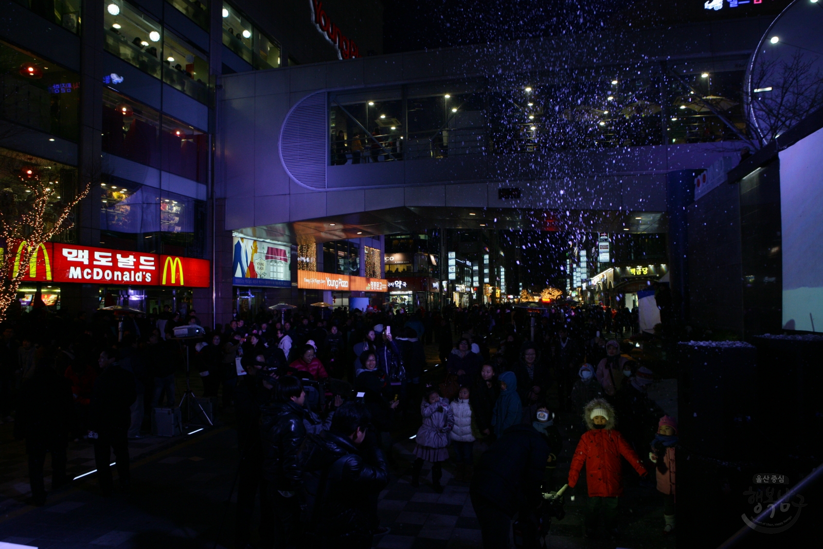 제1회 삼산디자인거리 눈꽃축제 의 사진