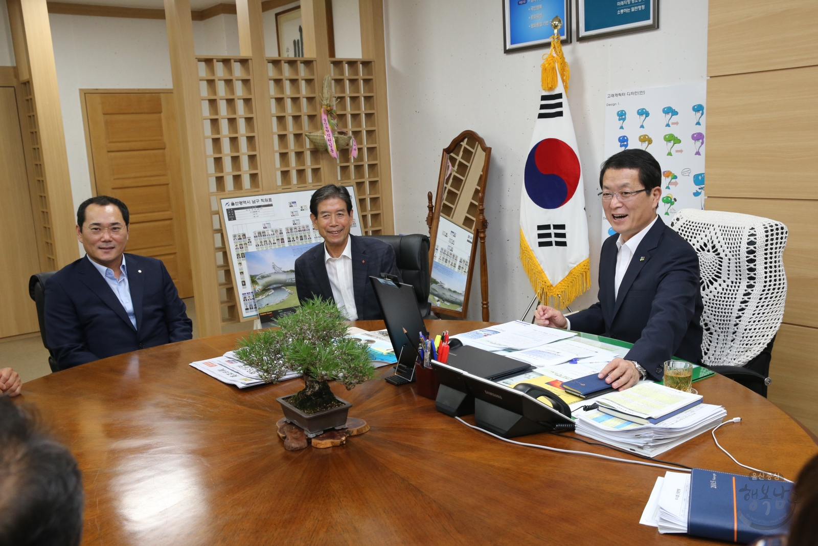 울산남구새마을회 고래축제 수익금 백미전달 의 사진