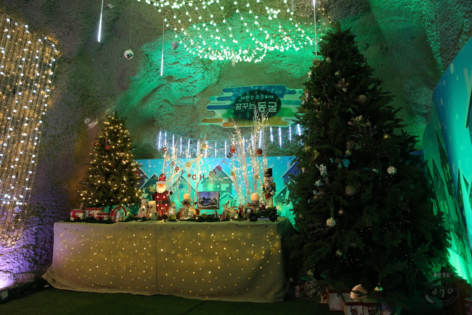 태화강국가정원 태화강 동굴피아 해피 크리스마스 점등식 의 사진