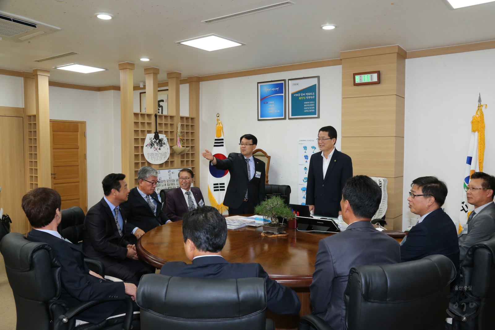 무룡로타리 창립10주년 기념 후원금 전달식 의 사진