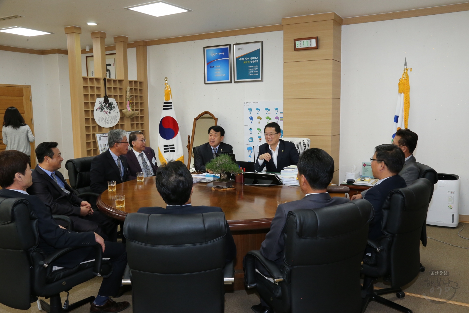 무룡로타리 창립10주년 기념 후원금 전달식 의 사진