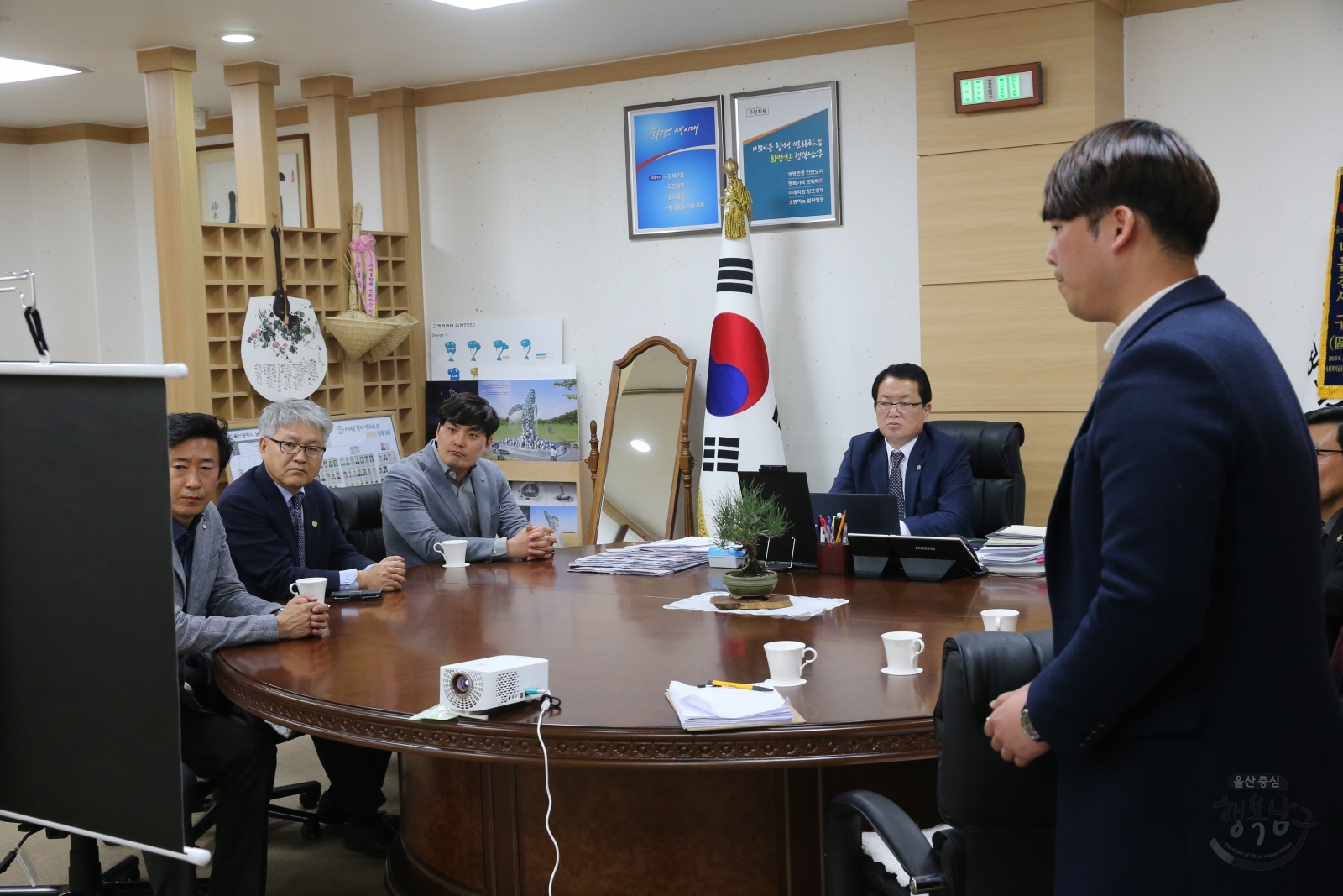 은월문예길 보고회 의 사진