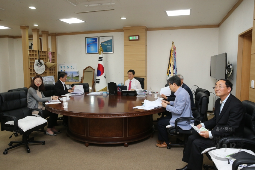 신정1동 공영주차장 증축 기본 및 실시설계 용역 중간보고회 의 사진