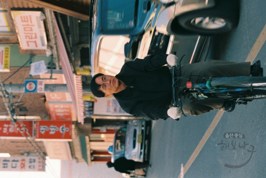 구정소식지(삼산동장 자전거순찰) 의 사진
