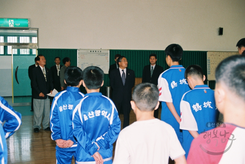 제 30회 소년체전 출전선수 구청장 격려 (중앙중학교 체육관) 의 사진