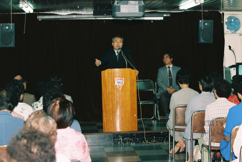 2001 하반기 YMCA 장수대학 개강식 의 사진