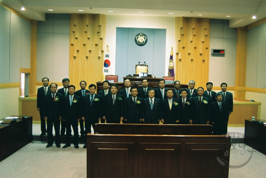 제 3대 남구의회 개원식 및 기념촬영 의 사진