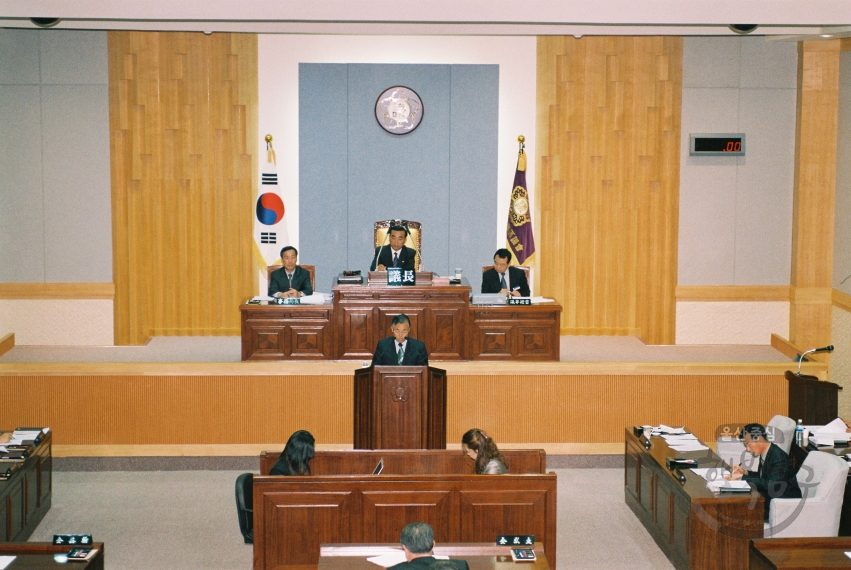제 68회 남구의회 임시회 1차 본회의 의 사진