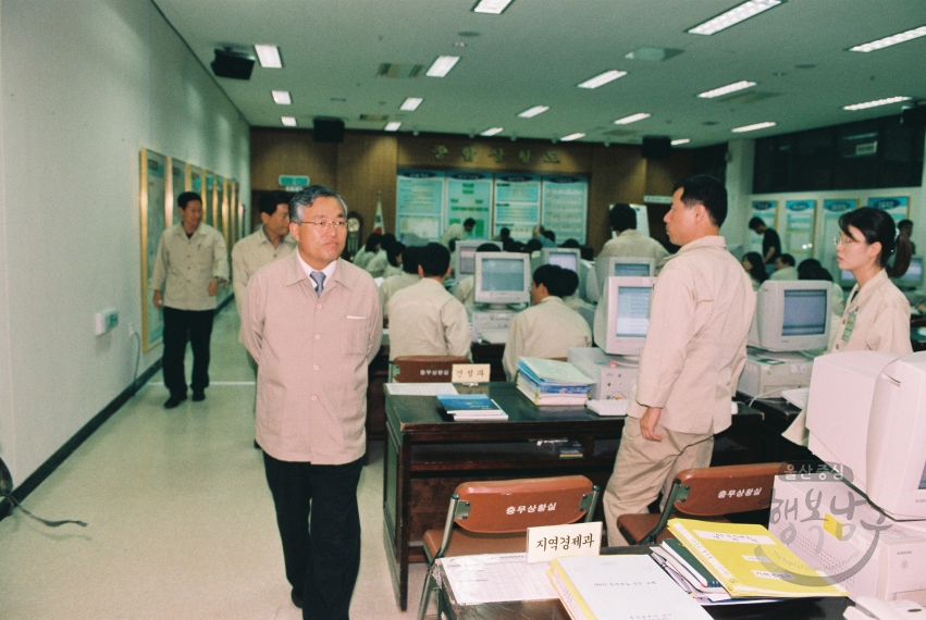 2003 을지연습 최초상황보고회 의 사진