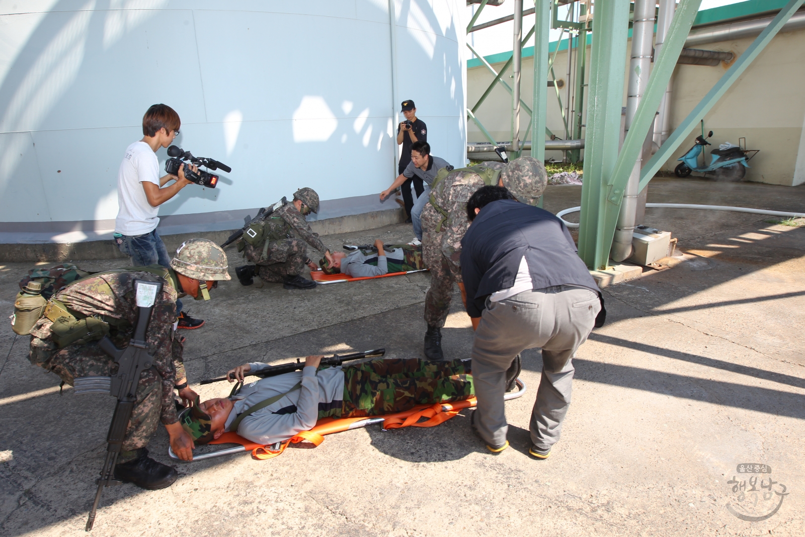 2012 을지연습 테러등 복합재난대응 실제훈련 의 사진