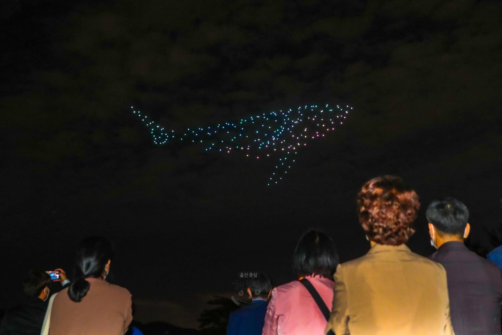 2022 태화강 빛축제 드론쇼 의 사진