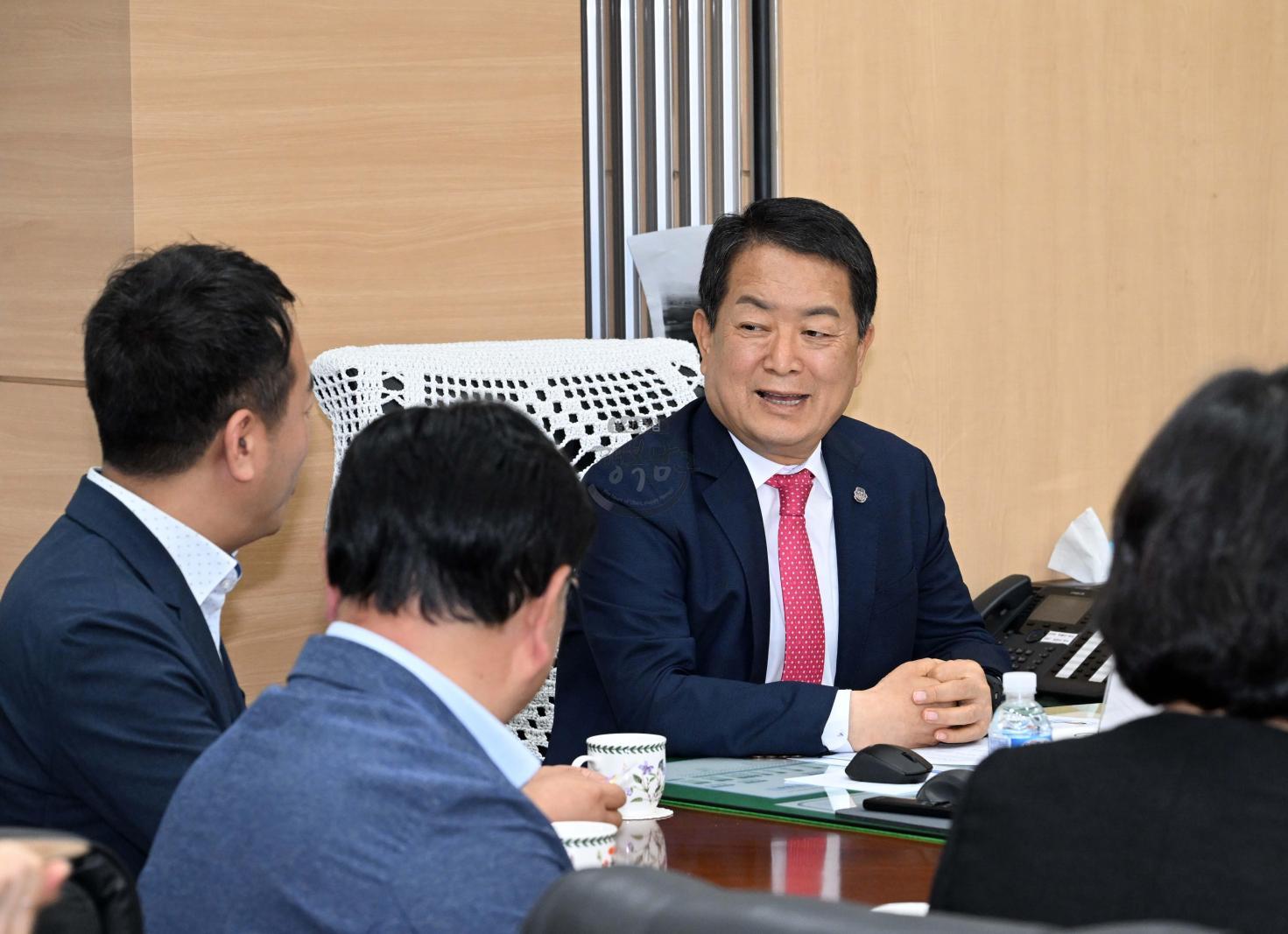 (사)우리농업지키기운동본부 울산지역본부 사랑의 후원물품 선풍기 전달 의 사진