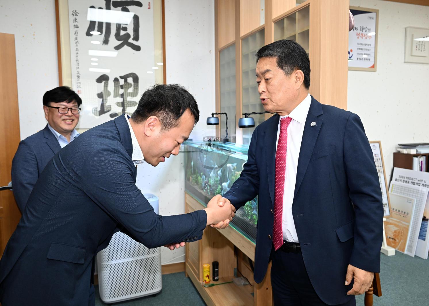 (사)우리농업지키기운동본부 울산지역본부 사랑의 후원물품 선풍기 전달 의 사진