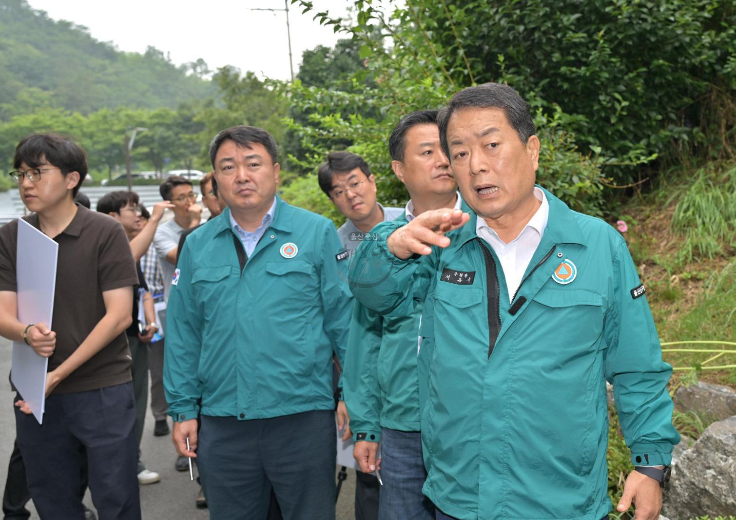 선암호수공원 주변 개발 현장 확인 의 사진