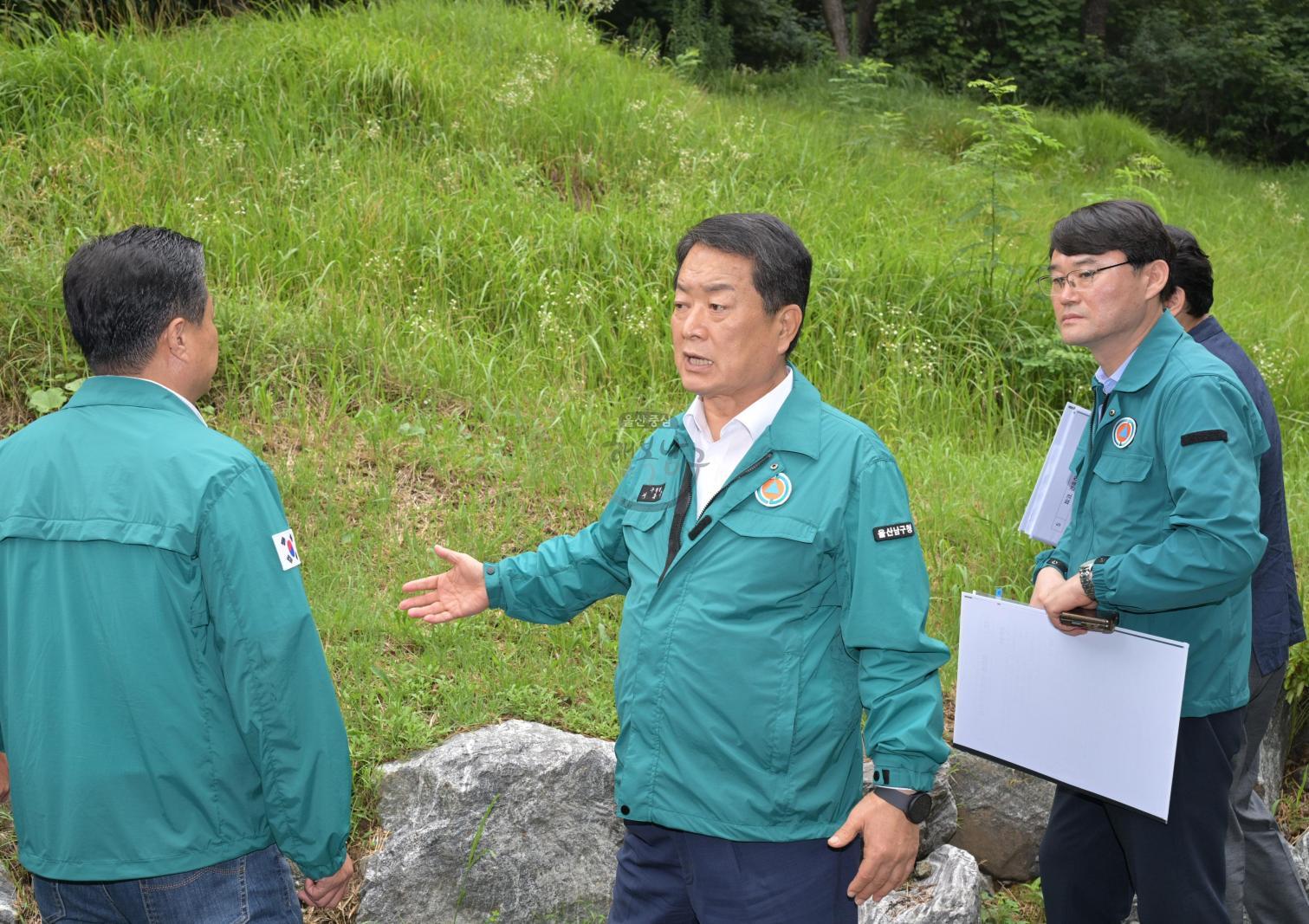 선암호수공원 주변 개발 현장 확인 의 사진