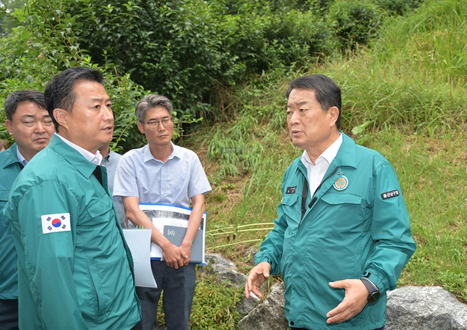 선암호수공원 주변 개발 현장 확인 의 사진