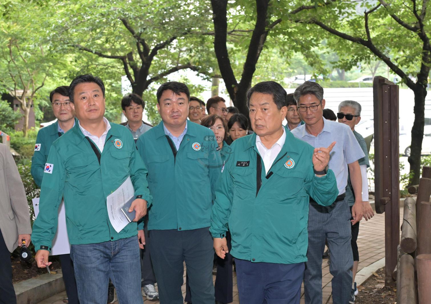 선암호수공원 주변 개발 현장 확인 의 사진