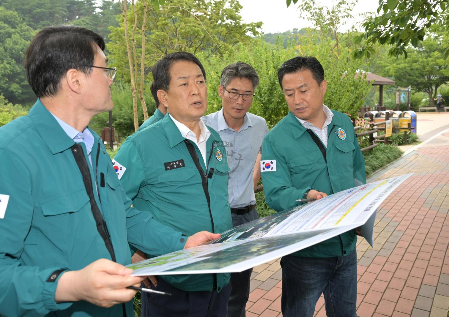 선암호수공원 주변 개발 현장 확인 의 사진