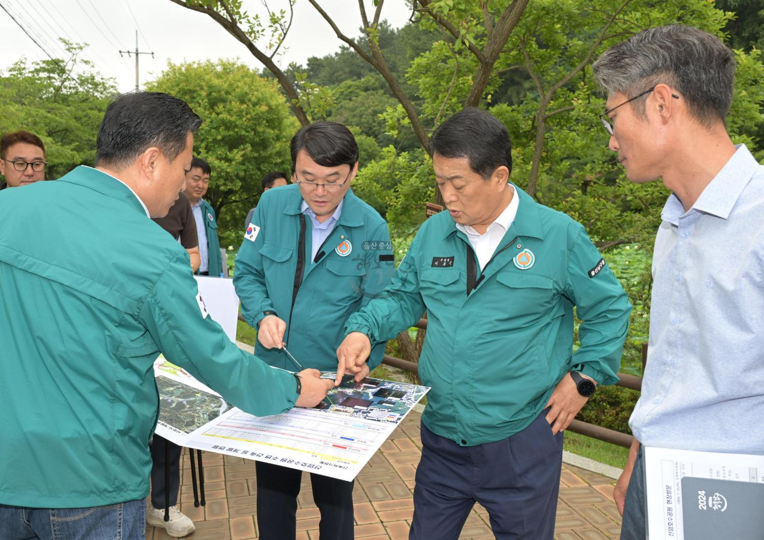 선암호수공원 주변 개발 현장 확인 의 사진