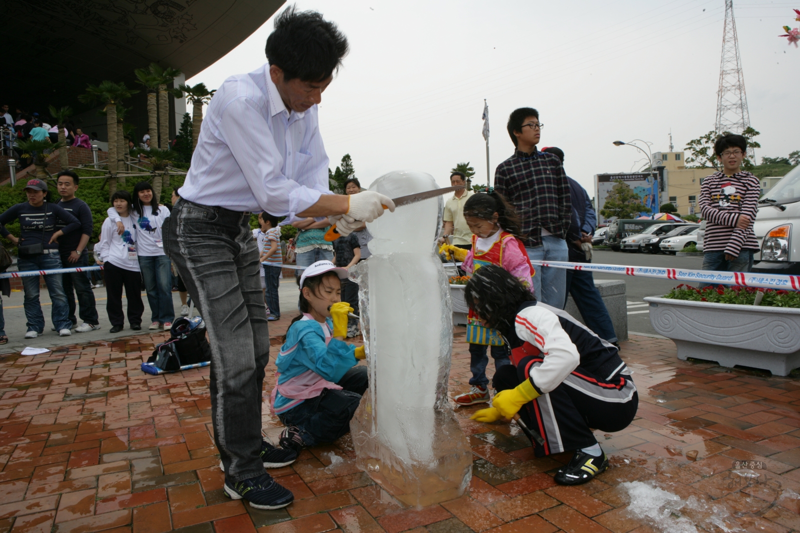 제14회 울산고래축제 얼음조각대회 의 사진