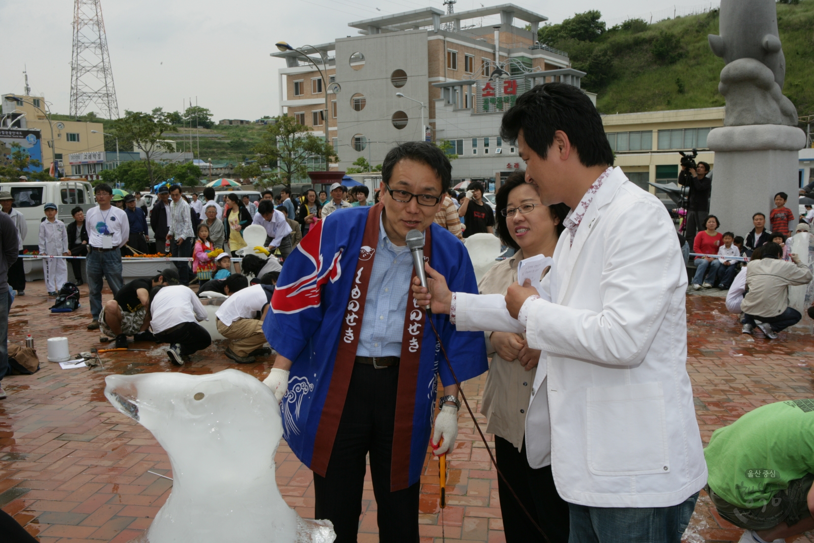 제14회 울산고래축제 얼음조각대회 의 사진