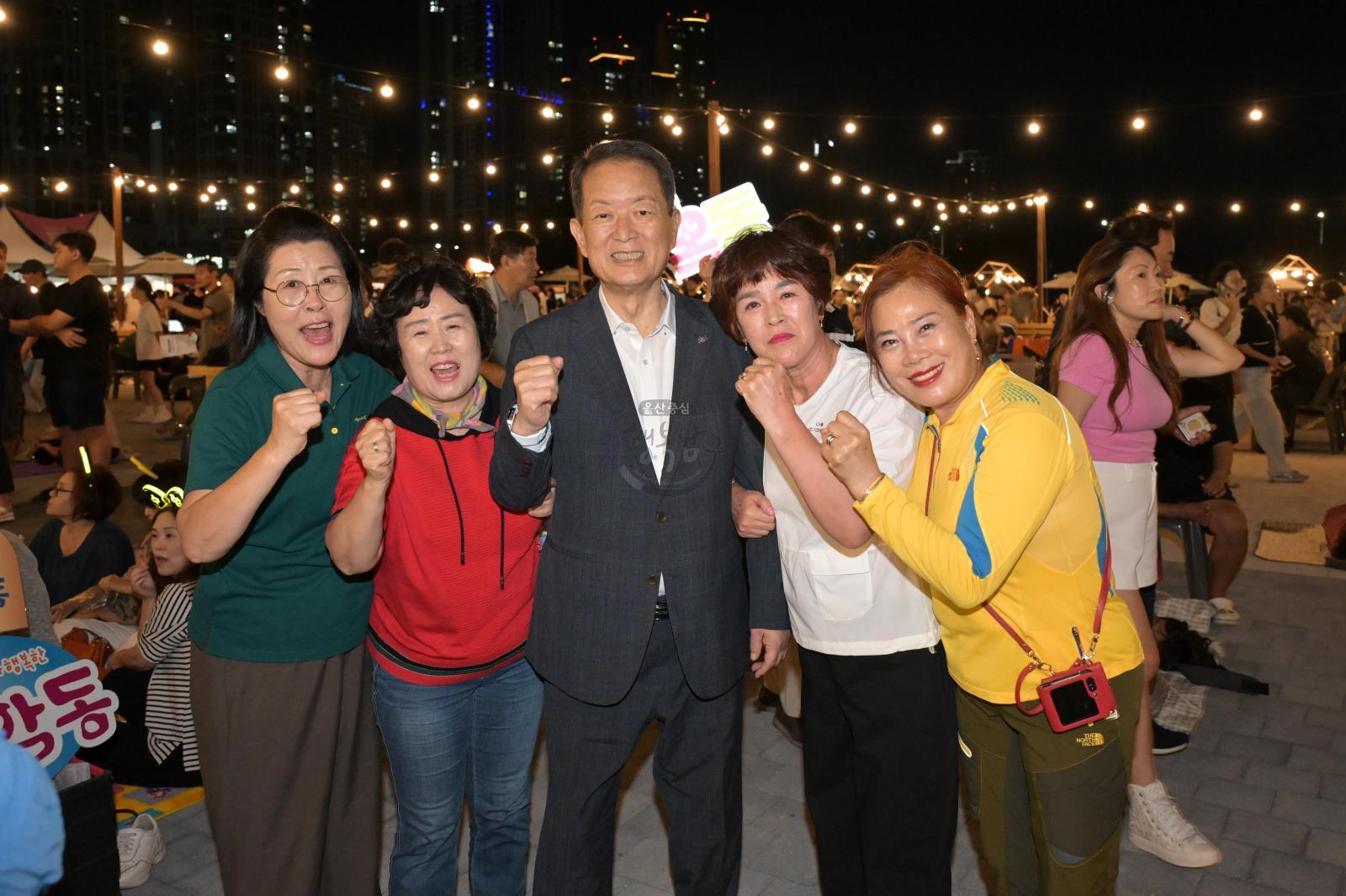 2025년 제6회 태화강 빛 축제 개막식 의 사진