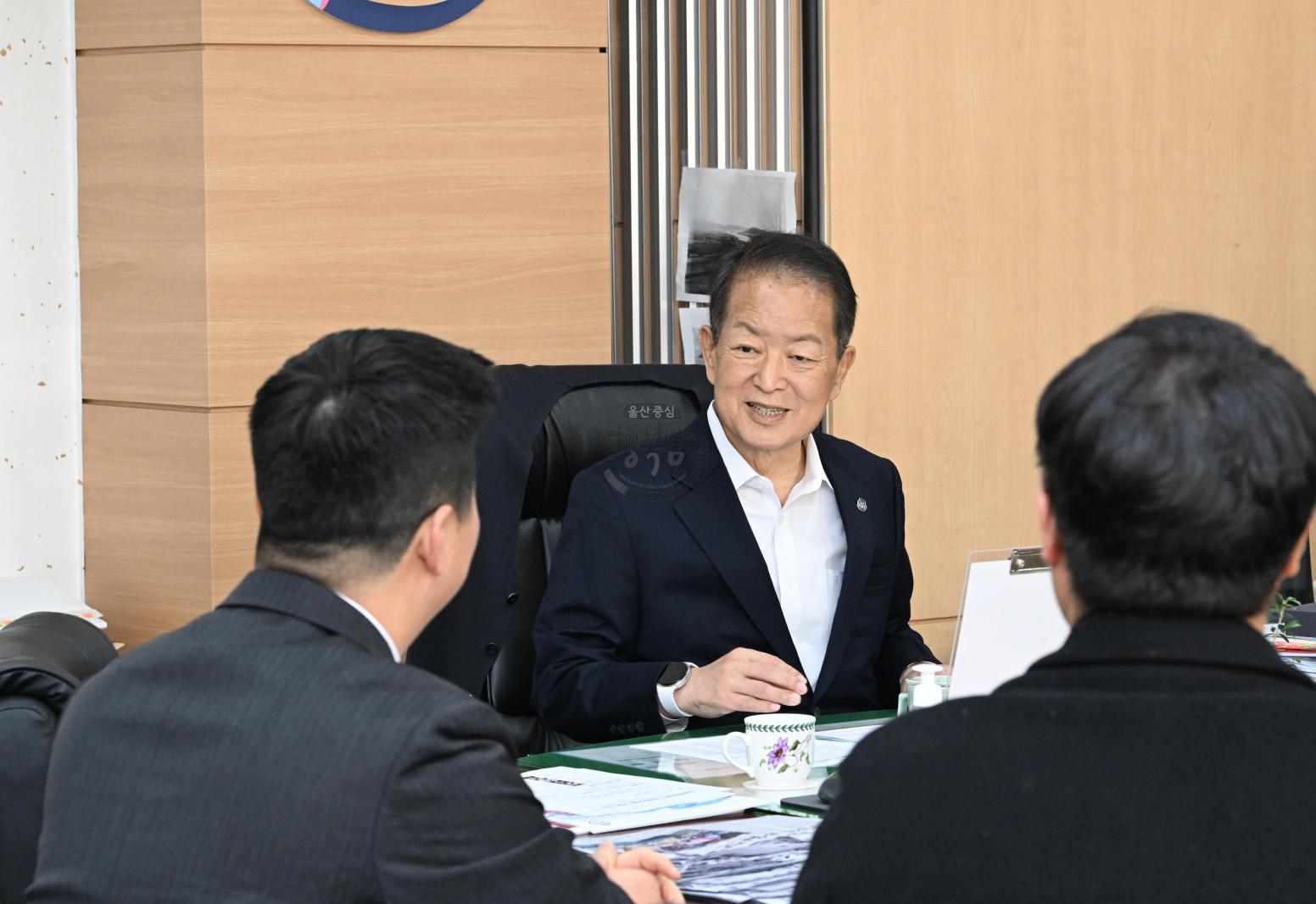 ㈜야베스 나눔천사 착한기업 가입 후원금 전달식 의 사진