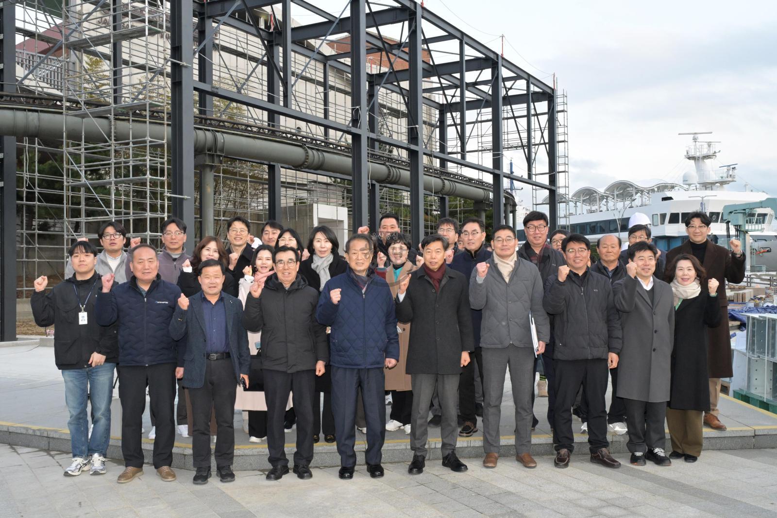 The Wave사업 현장 점검 (코스터카트, 고래등길, The Wave사업) 의 사진