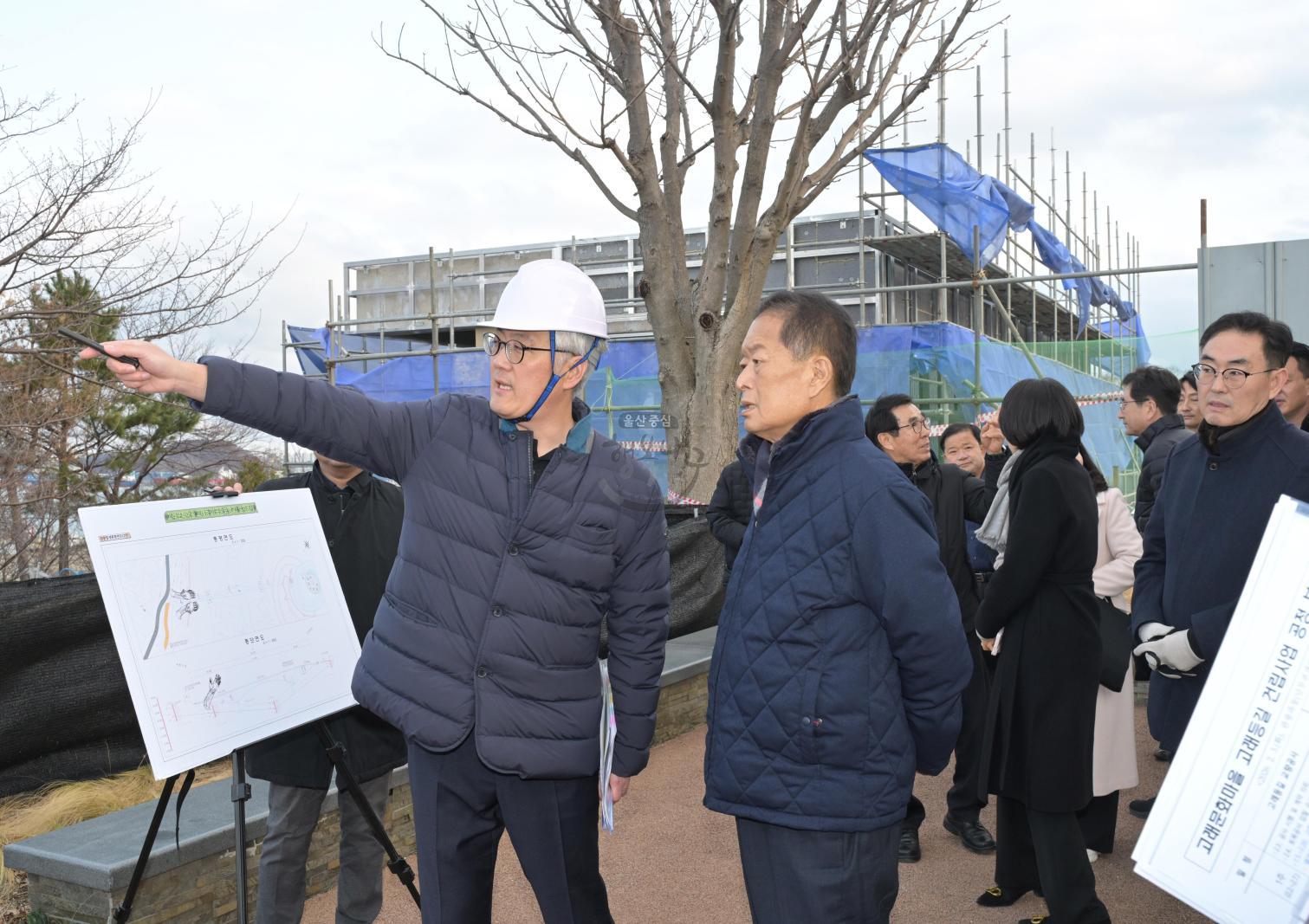 The Wave사업 현장 점검 (코스터카트, 고래등길, The Wave사업) 의 사진