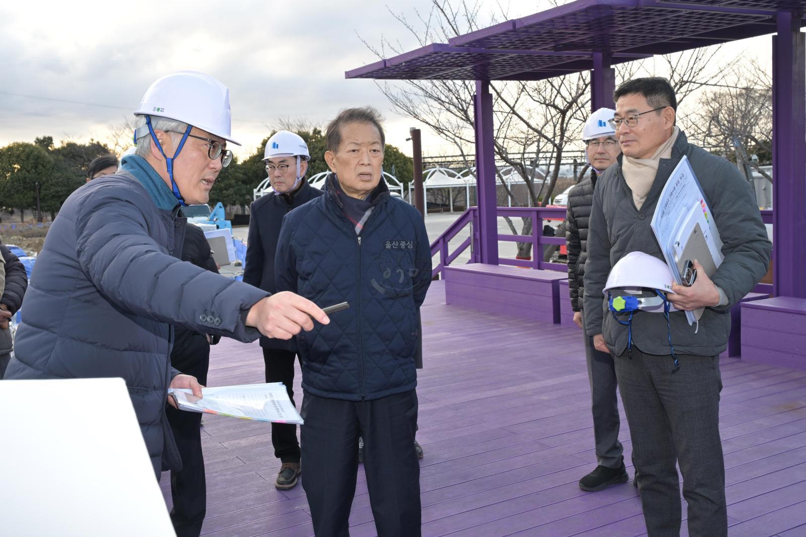 The Wave사업 현장 점검 (코스터카트, 고래등길, The Wave사업) 의 사진