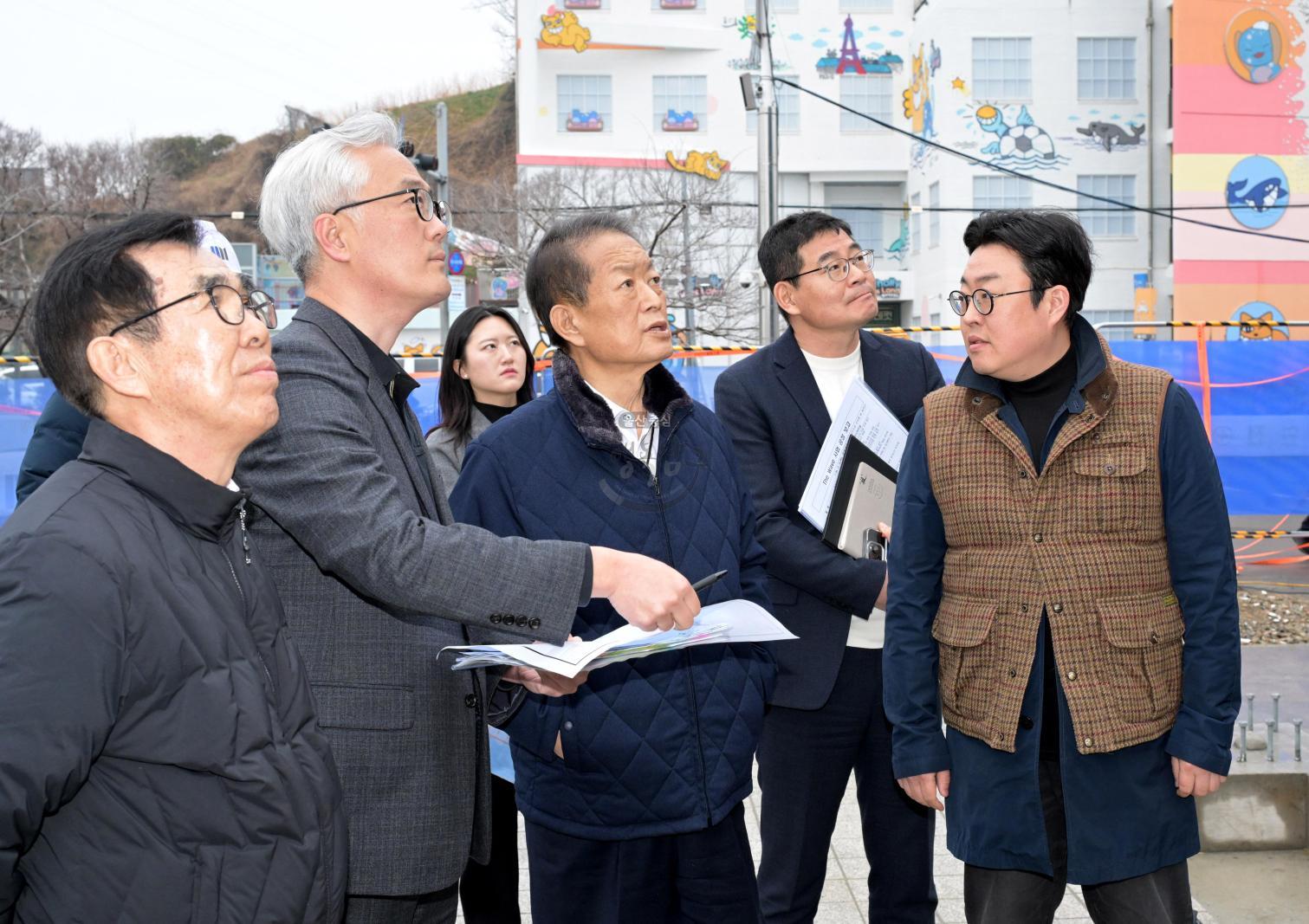 The Wave사업 현장 방문 의 사진