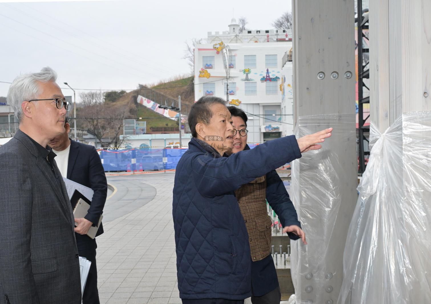 The Wave사업 현장 방문 의 사진