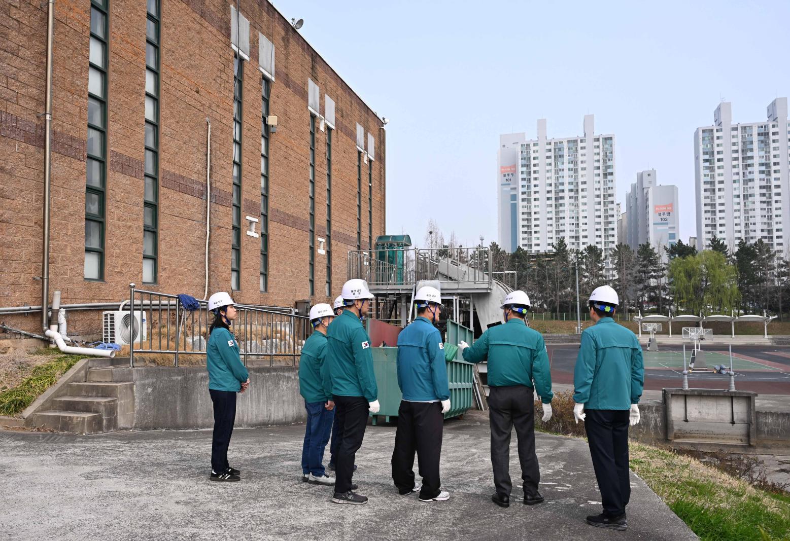 름철 자연재난대비 배수펌프장 일제 점검 의 사진